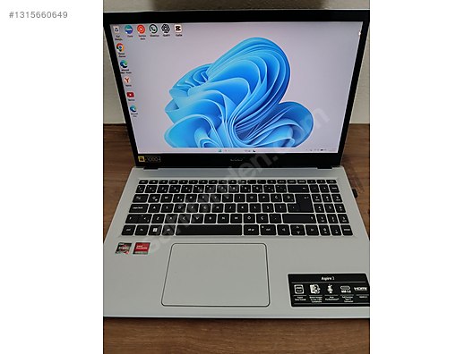Acer / Acer aspire 3 8gb 256gb ssd sahibinden.comda - 1315660649