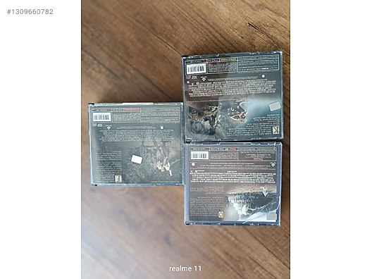 Action & Adventure / Yüzüklerin Efendisi serisi orijinal Vcd on