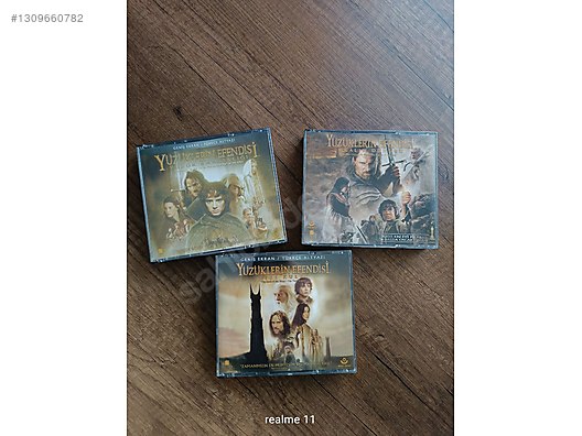 Action & Adventure / Yüzüklerin Efendisi serisi orijinal Vcd on