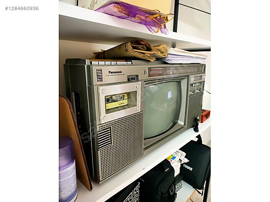 Panasonic TV with 4 band stereo cassette recorder on sahibinden