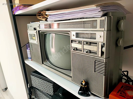 Panasonic TV with 4 band stereo cassette recorder on sahibinden