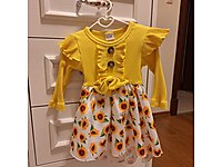 İthal çiçekli elbise