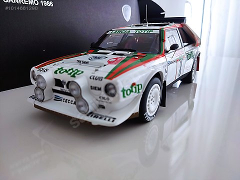 AUTOart 1/18 ランチア デルタ S4 1986 サンレモ・ラリー Autoart Diecast Model 1:18 Lancia Araba - 1014661290