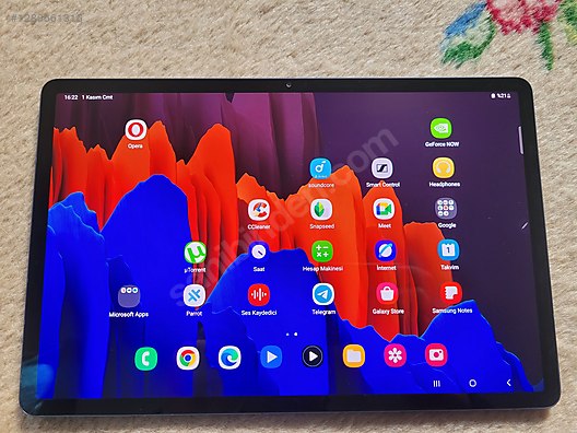 Samsung / Galaxy Tab S7+ T970 / Samsung S7 Plus Mavi renk 256 GB +