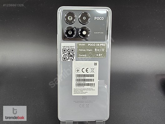 Used & Brand New Items / Cell Phones & Accessories / Cell Phones / Xiaomi / Poco X6 Pro