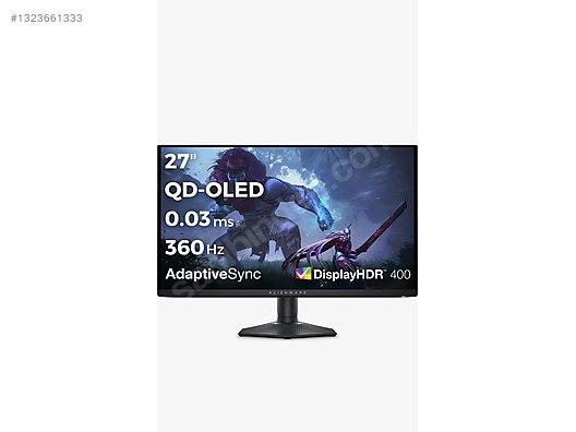 Dell Alienware Aw2725df 27 2560X1440 360Hz 0.03 Ms 400 Qd-Oled