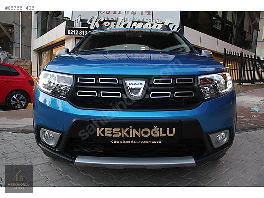 dacia sandero 1 5 dci stepway keskinoglu motors dan hatasiz 2019 sandero stepway yeni nesil at sahibinden com 867661436
