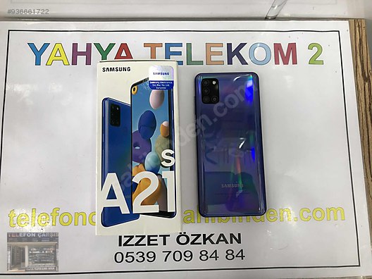 Samsung Galaxy A21s 15 Ay Kvk Turkiye 64 Gb Mavi Nokta Hatasiz Kusursuz Eksiksiz Sahibinden Comda 936661722