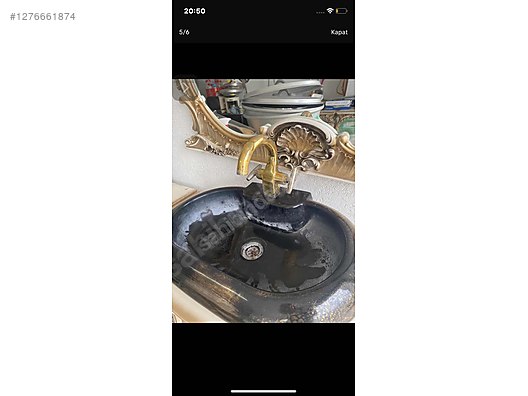 Barok banyo lavabo - Banyo Dolabı ve Yapı Malzemeleri sahibinden.com'da