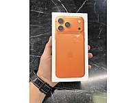 Sıfır kapalı kutu iPhone 17 pro max 256 Gb turuncu