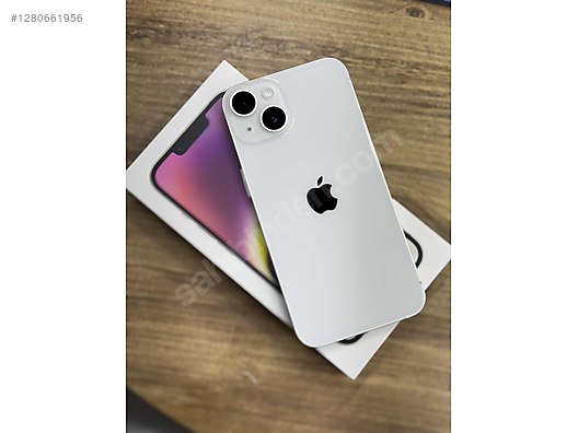 Apple / iPhone 14 / APPLE 14 128 GB MAĞAZADAN 12 AY PİL100 ÇIFT