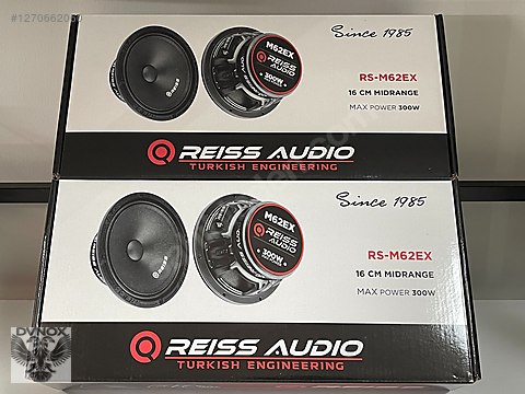 Hoparlör / Midrange / REİS AUDIO RS-M62EX 16 CM MIDRANGE 300 WATT