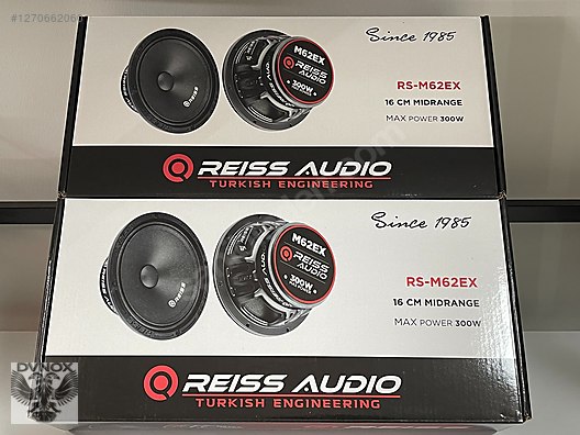 Hoparlör / Midrange / REİS AUDIO RS-M62EX 16 CM MIDRANGE 300 WATT