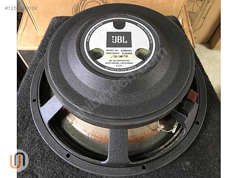 JBl 2206hpl ペア ÜNSAL'dan JBL 2206HPL 12