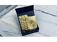 Gold foil tarot çok yeni, altın yaldızlı