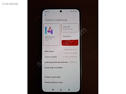 Used & Brand New Items / Cell Phones & Accessories / Cell Phones / Xiaomi / Redmi Note 10S