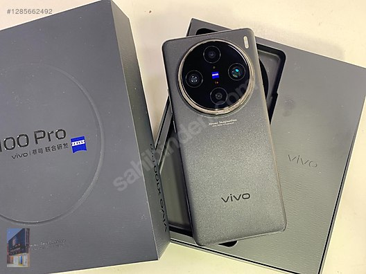 Vivo / X100 Pro / VİVO X100 PRO 5G 16GB RAM 512GB SİYAH KUTULU