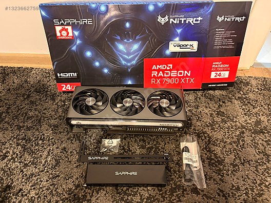 SAPPHIRE NITRO+ AMD RX 7900 XTX Vapor-X 24GB sahibinden.comda