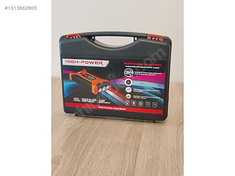 20.000mAh Akü Takviye Cihazı - Çantalı - Jump Starter - 4 USB