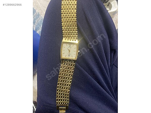 24K GOLD PLATED %100 saf altın kaplama NOVEL Swiss Quartz on