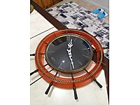 VİNTAGE KİENZLE DUVAR SAATİ 25 Mm SON FİAT