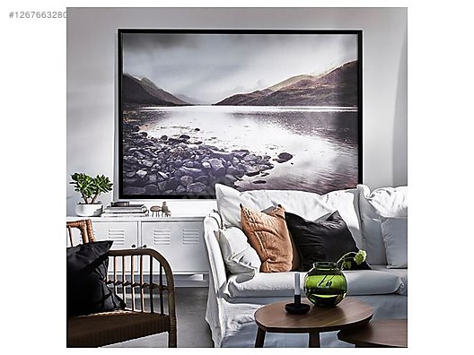 IKEA BJÖRKSTA çok renkli 200x140 cm çerçeveli resim sahibinden