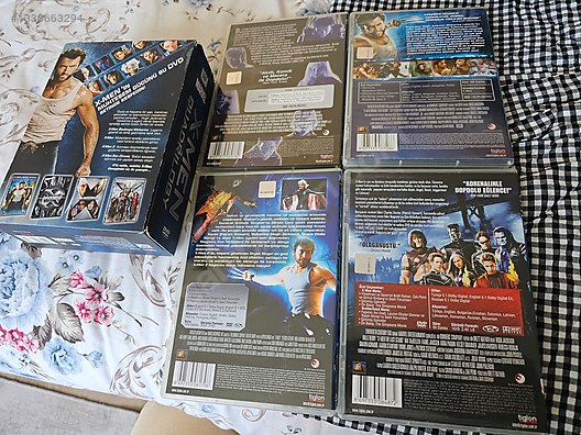 X-MEN QUADRILOGY (4 FİLM) - ORİJİNAL KUTULU DEV SET - Yabancı DVD