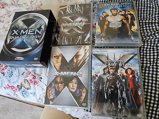 X-MEN QUADRILOGY (4 FİLM) - ORİJİNAL KUTULU DEV SET - Yabancı DVD