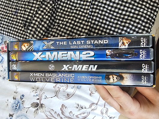 X-MEN QUADRILOGY (4 FİLM) - ORİJİNAL KUTULU DEV SET - Yabancı DVD