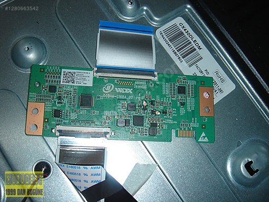 テレビ 281 43 DS 10000 T CON , WDX, DCBHM-C168A 02 , CX430DLEDM, 43DS10000
