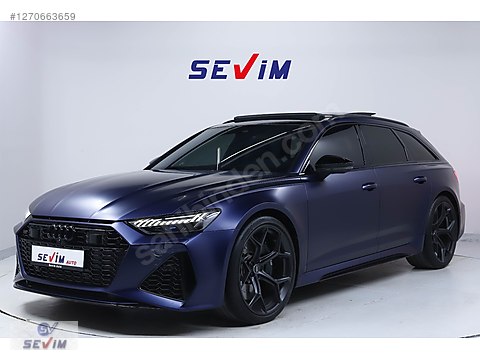 2024 AUDI RS6 '630' HP PERFORMANCE - VAKUM - ARKA...