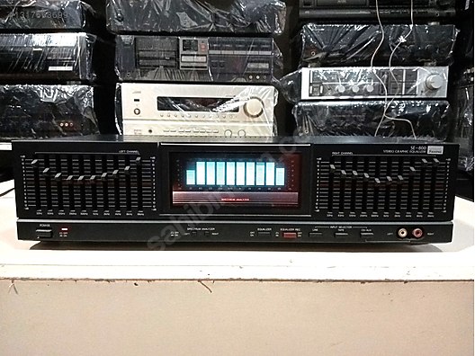 SANSUİ SE-800 STEREO GRAPHIC EQUALIZER sahibinden.comda - 1317663699