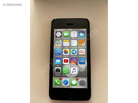 Apple / iPhone 5 / İPhone 5 siyah 16gb sahibinden.comda - 1280663846