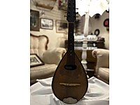 İskender Kutmani Mandolin İstanbul Yapımı El İşçiliği