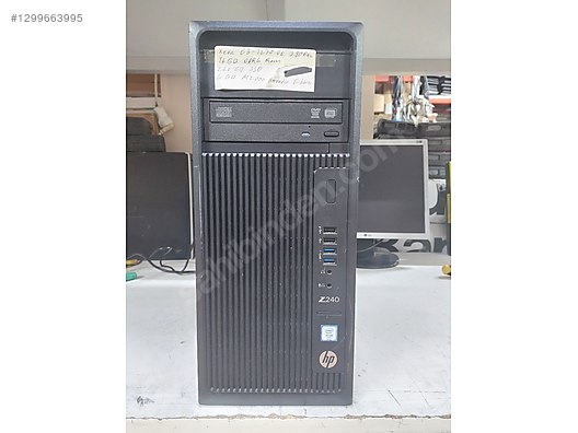 HP / HP Z240 E3-1270 V6 3.80Ghz 16GB RAM 240SSD 4GB M2000 QUADRO