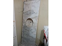 Mermer mutfak tezgahi evyeli sifir urun 2mt
