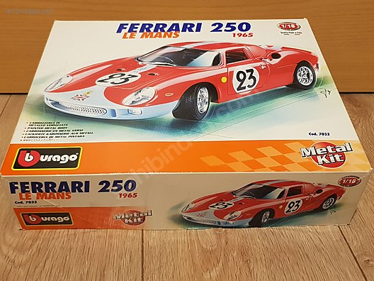 FIRSAT* 1/18 die-cast Ferrari 250 Le Mans 1965 (made in italy) on