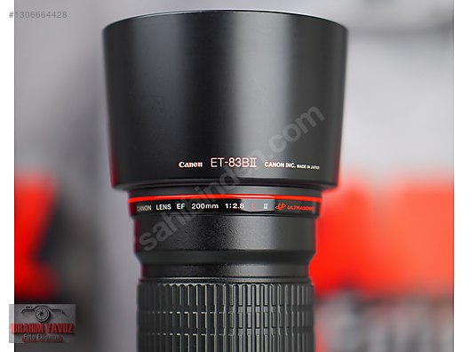 Lensler / Canon EF 200mm F/2.8L II USM Prime Lens ( SIFIR NİYETİNE