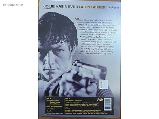 Orijinal DVD VCD Film Koleksiyonu Toplu Satılık | Metal Kutulu