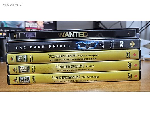 ヴィドール CD DVDセット まとめ売り Orijinal DVD VCD Film Koleksiyonu Toplu Satılık | Metal Kutulu