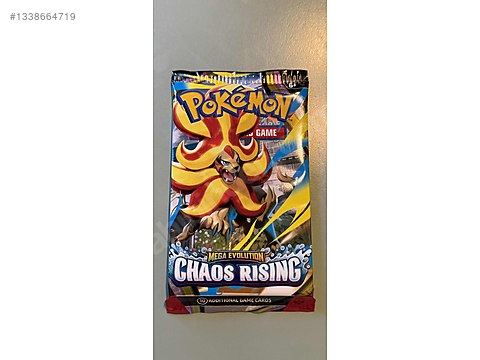 Game Cards / Pokemon TCG Mega Evolution Chaos Rising Booster Paket
