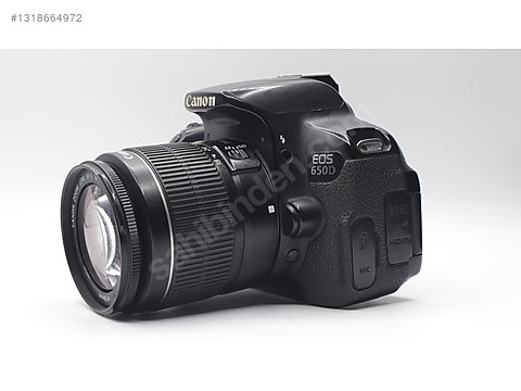 DSLR / Canon / EOS 650D (Rebel T4i) / CANON 650D 18-55 MM LENS