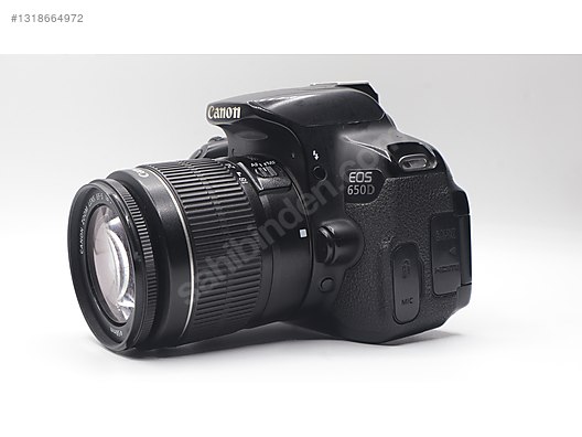 DSLR / Canon / EOS 650D (Rebel T4i) / CANON 650D 18-55 MM LENS