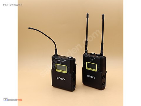SONY UTX-B03+URX-B03 Kablosuz Yaka Mikrofonu(566.025-630.000 mhz