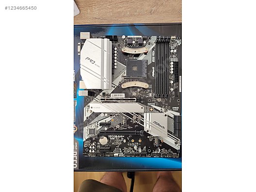 Asrock B550 Pro4 çift m2 dört ram kanallı am4 Anakart tertemiz - Anakart ve Tüm Masaüstü Bilgisayar Parçaları sahibinden.com'da