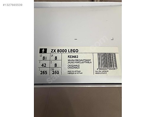 ADİDAS ZX 8000 LEGO KOLEKSİYONLUK on sahibinden.com - 1327665539