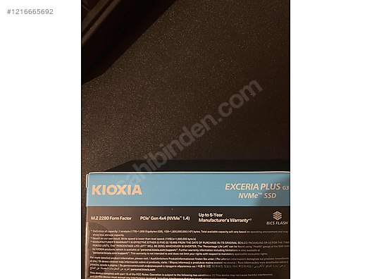 Kioxia Tb Exceria Plus G Lsd Z Tg Pcie X M Nvme Ssd