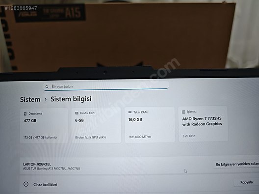 Used & Brand New Items / Gaming & Gamers Exclusive / Gaming PC / Gaming Laptop / Asus