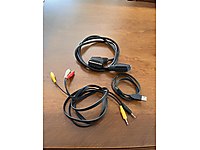 Scart kablosu ve 2 adet muhtelif kablo