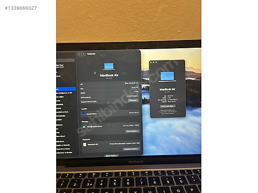 Apple Macbook / Macbook Air M1 on sahibinden.com - 1339666027